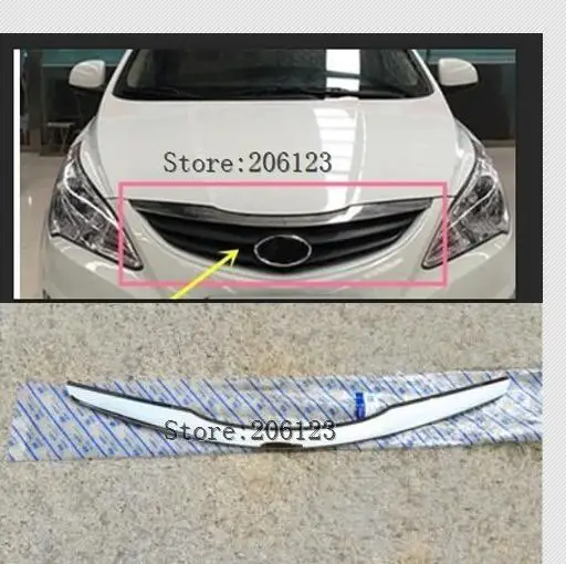 Передняя решетка для Hyundai Solaris 2009 2013|Гоночные решетки| |