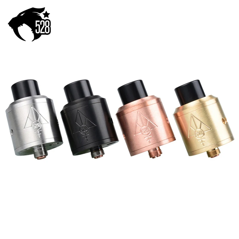 100% оригинал 528 пользовательские Vapes Goon RDA 22/24 мм одна/двойная катушка Vape бак