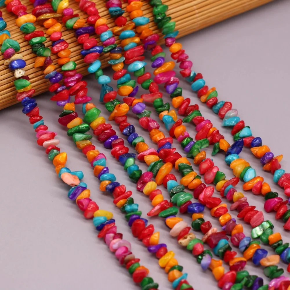 Multi-Colored Irregular Semi-Precious Stones