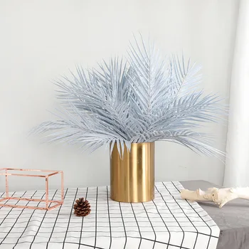 

Supply of Goods Northern European-Style Artificial Plant Artificial Flower Palm Areca Palm Leaf Artificial 7 PCs Candy-Colored A