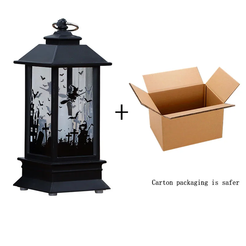 

Halloween Simulation Flame Light Bar Scene Layout Portable Small Oil Lamp Decoration Props Ornaments Pumpkin Lights