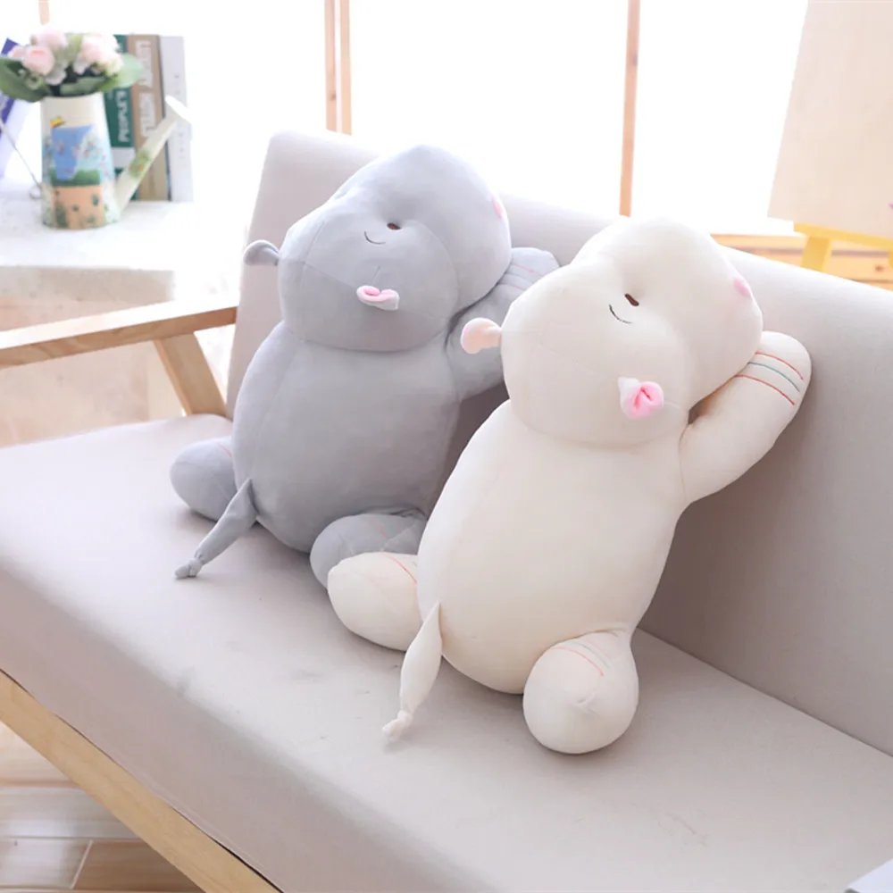 1 шт. 32/42/52 см Kawaii Бегемот плюшевые куклы Мягкие Пуховые хлопковые подушки животных милые игрушки на день рождения Рождественский подарок для детей