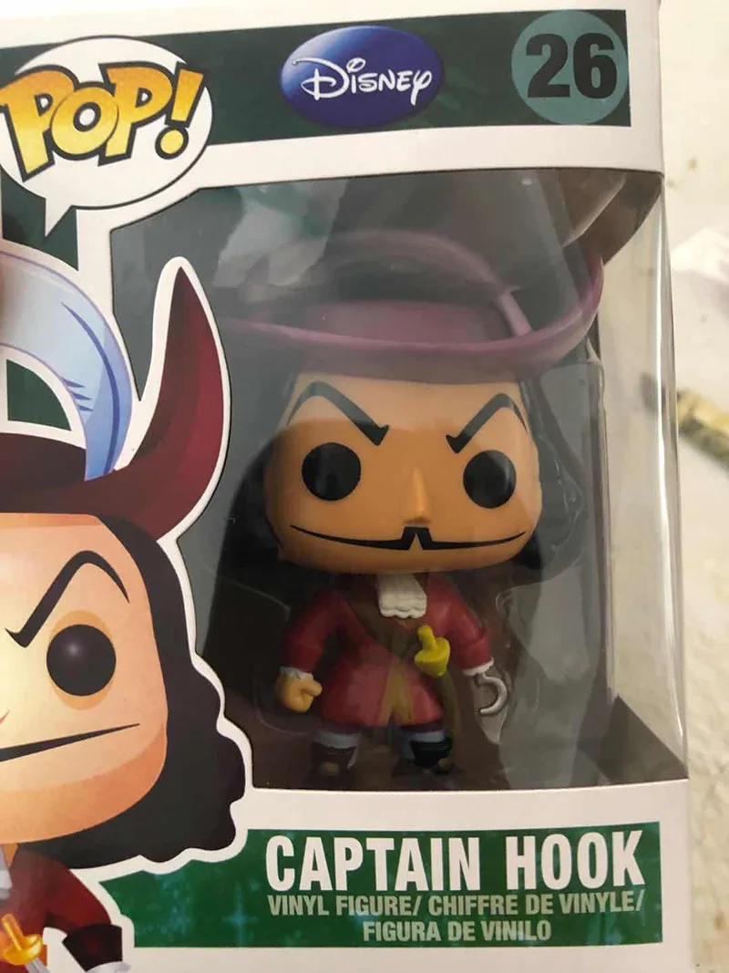 captain hook funko pop