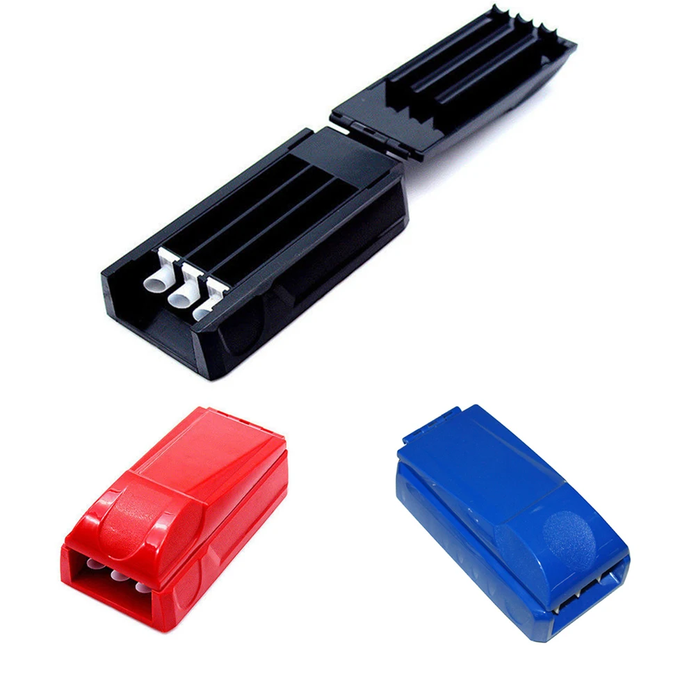 

Manual Triple Tobacco Cigarette Tube Injector Roller Maker Rolling Machine Tools Cigarette Smoking Weed Accessories