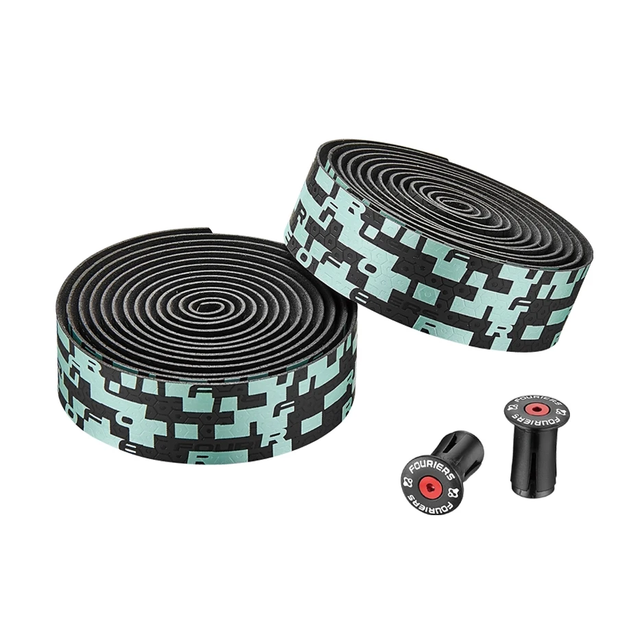 FOURIERS Metallic Color Bicycle Handlebar Tape Advanced Bar Tape Road Bike Gel Bar Cycling Wrap Personalized BP-S006