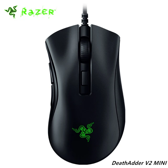 Razer DeathAdder V2 MINI Wired Gaming Mouse 8500DPI Optical Sensor PAW3359 Chroma RGB Mice 6 Programmable Buttons Ergonomic 1