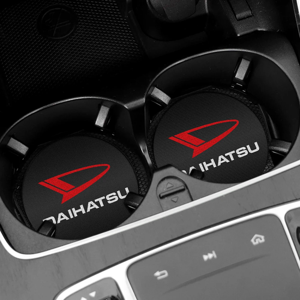 For Daihatsu Altis Terios Sirion Mebius Venza Datsun Serion On-Do 1/2PCS Car Non-slip Mat Water Coaster Cup Bottle Holder Pad For Daihatsu Altis Terios Sirion Mebius Venza Datsun Serion On-Do 1/2PCS Car Non-slip Mat Water Coaster Cup Bottle Holder Pad