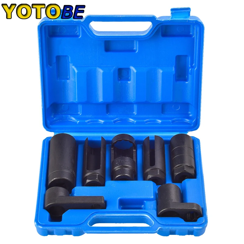 US $23.00 7pcs Oxygen Sensor Socket Automotive Shop Hand Tool Set