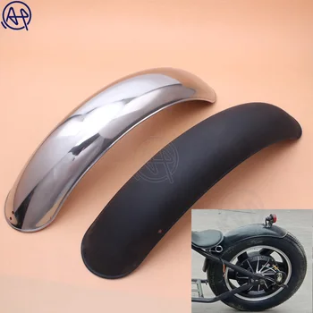 

1pcs Motorcycle Retro Rear Motorcycle Chrome/Black Metal Fender Mudguard for Vintage Harley BOB