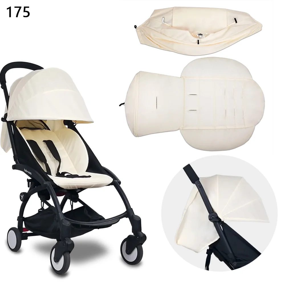 Аксессуары для детской коляски 175 градусов капюшон и матрас Babyzen Yoyo Yoya Babytime с