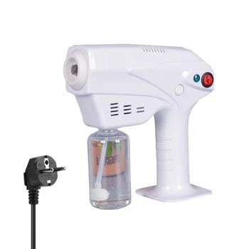 

1200W 260ML Disinfection Blue Light Nano Steam Gun Hair Spray Machine Ultra Fine Aerosol Water Mist Trigger Sprayer 110V 220V