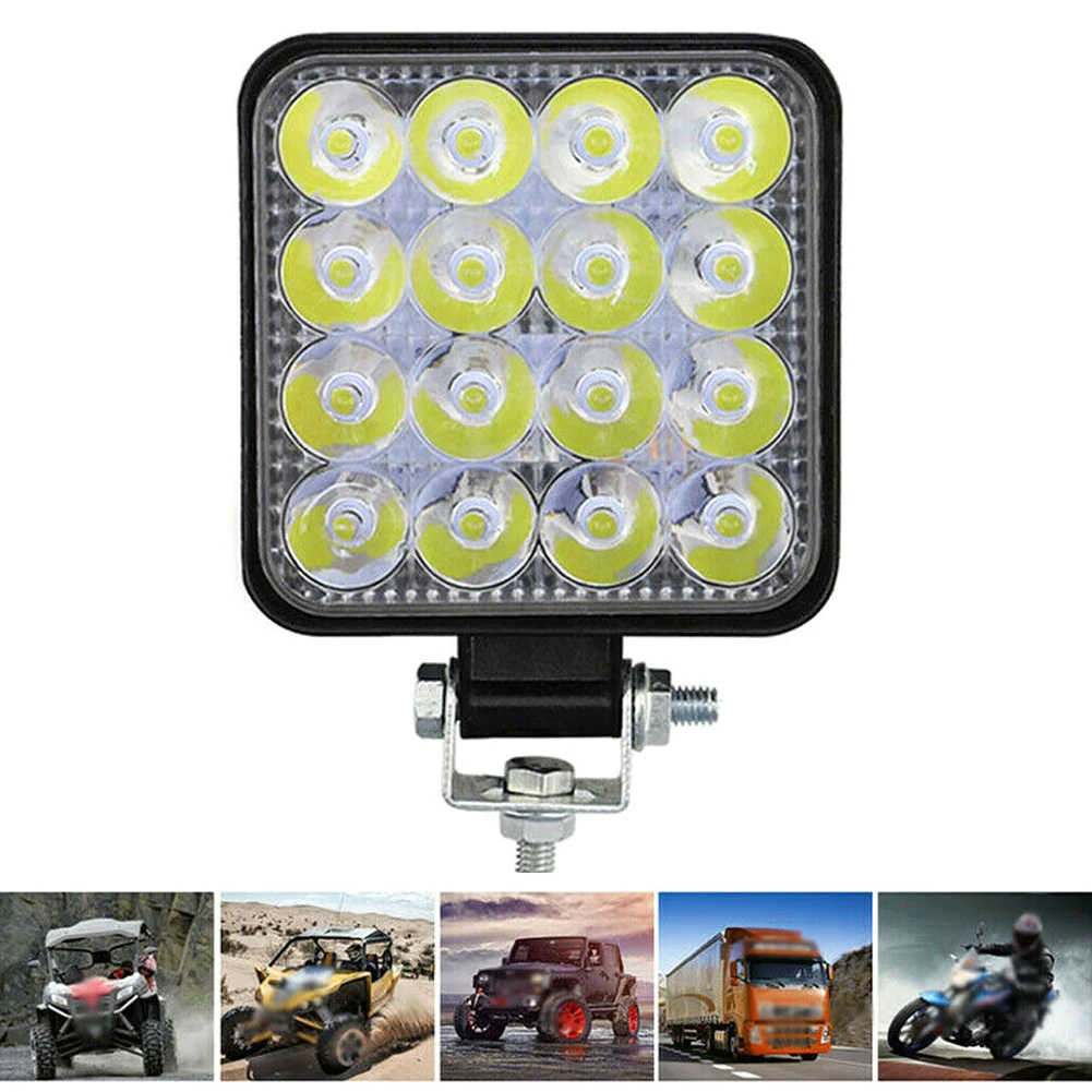 Светодиодный прожектор для внедорожника 4 шт. 12 В 48 Вт IP67 прожекторов 4x4