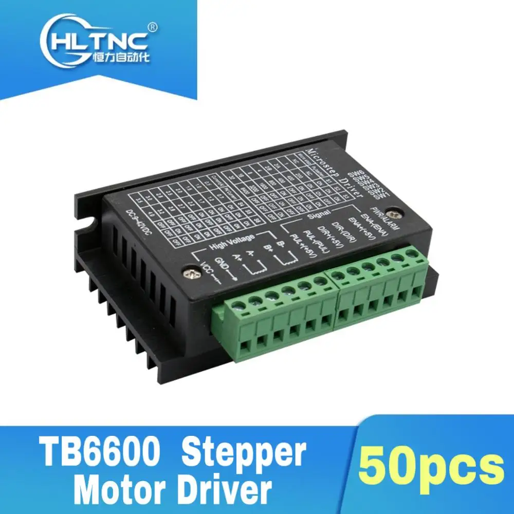 Драйвер шагового двигателя TB6600 4A 9-42 в Nema tb6600 гибридный одноосный драйвер для ЧПУ