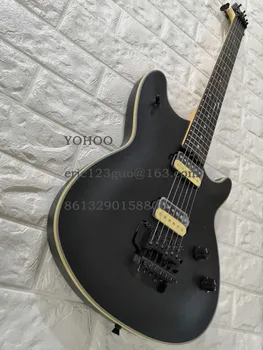 

Custom Black EVH wolfgang Electric guitar Rosewood Fingerboard HH Pickups Black Hardwares,customized!Paypal available!W-1