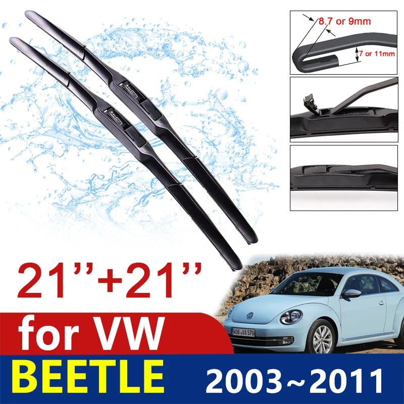 Parabrezza Tergicristallo Per Volkswagen Vw New Beetle 2003 ~ 2011 Beetle A5 Tergicristalli Anteriori Lama Accessori Auto 2004 2005