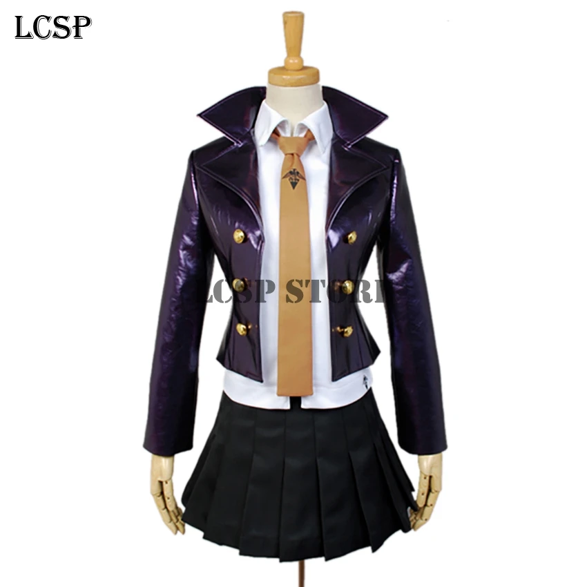 LCSP Danganronpa триггер Happy Havoc Kirigiri kiuko Косплей Костюм японского аниме Униформа полный набор костюм одежда