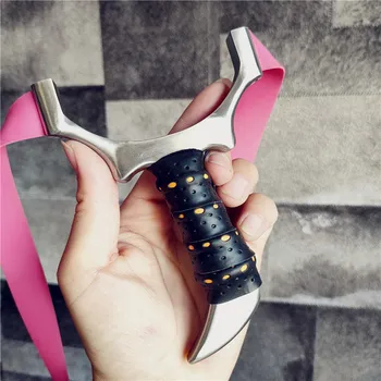 

2020 new outdoor hunting oblique slingshot TTF catapult hunting high quality stainless steel tirachinas catapult shooting