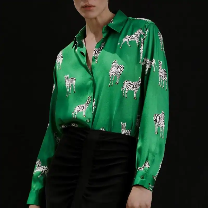 Camisa estampado animales mujer Clearance