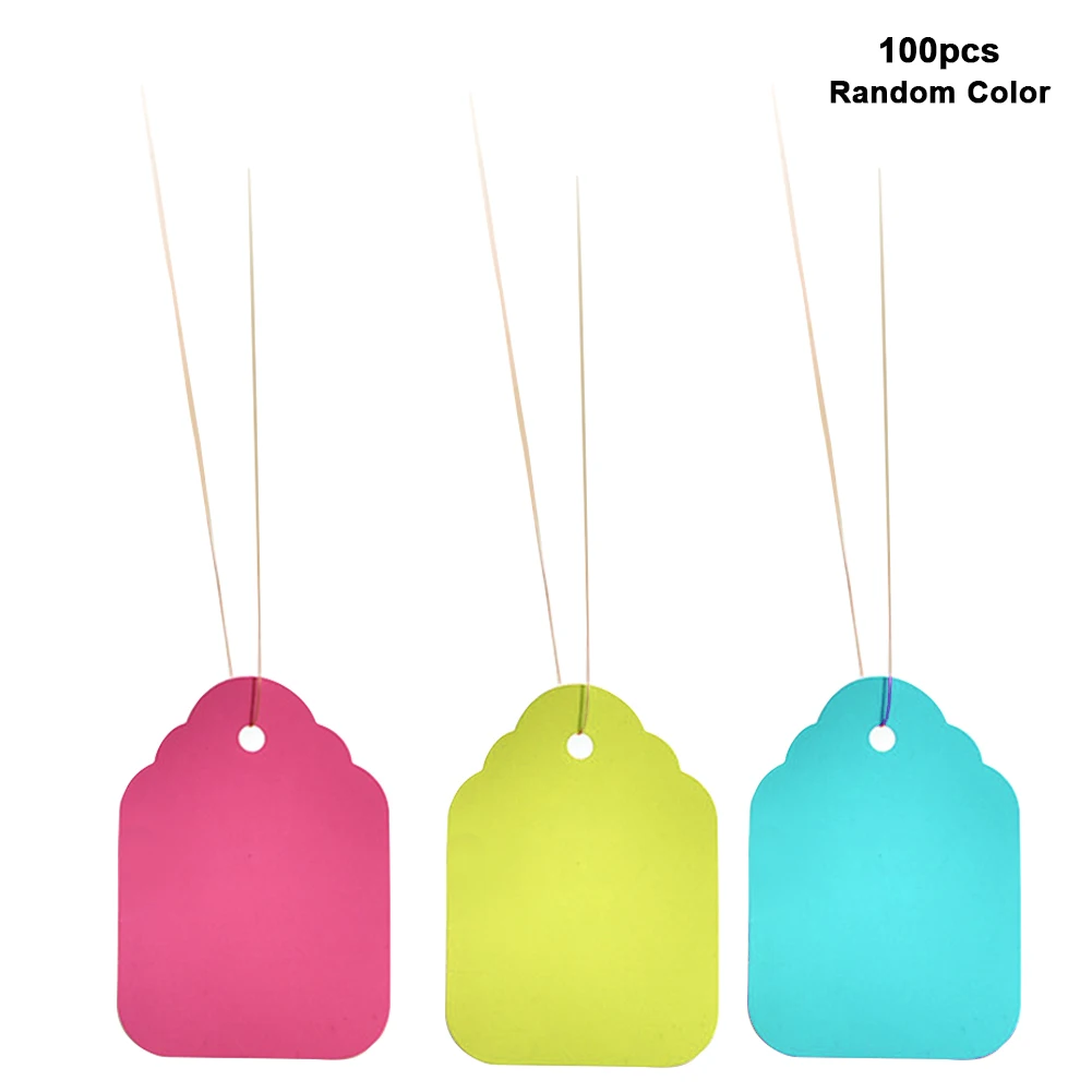 100pcs Hanging Tags Decoration Marking Farm Waterproof Plant