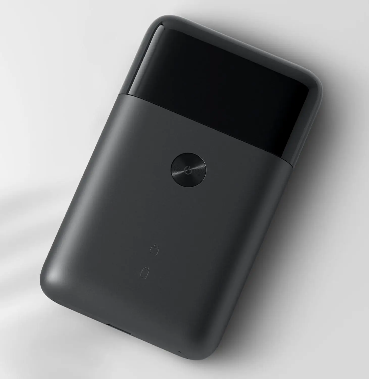 НОВЕЙШАЯ портативная мини бритва Xiaomi Mijia, возвратно-поступательная, с двойным лезвием, электрическая бритва, Ультра низкий уровень шума, портотивная Зарядка для бритвы, водонепроницаемая - Цвет: Черный