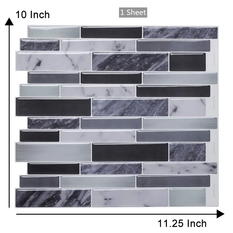 3D Наклейка на стену s Backsplash для ванной и кухни домашний декор Настенная сделай сам