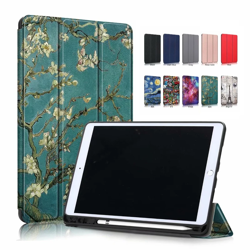Ультратонкий чехол для iPad 10 2 2019 A2200 A2198 A2232 умная Магнитная Складная подставка