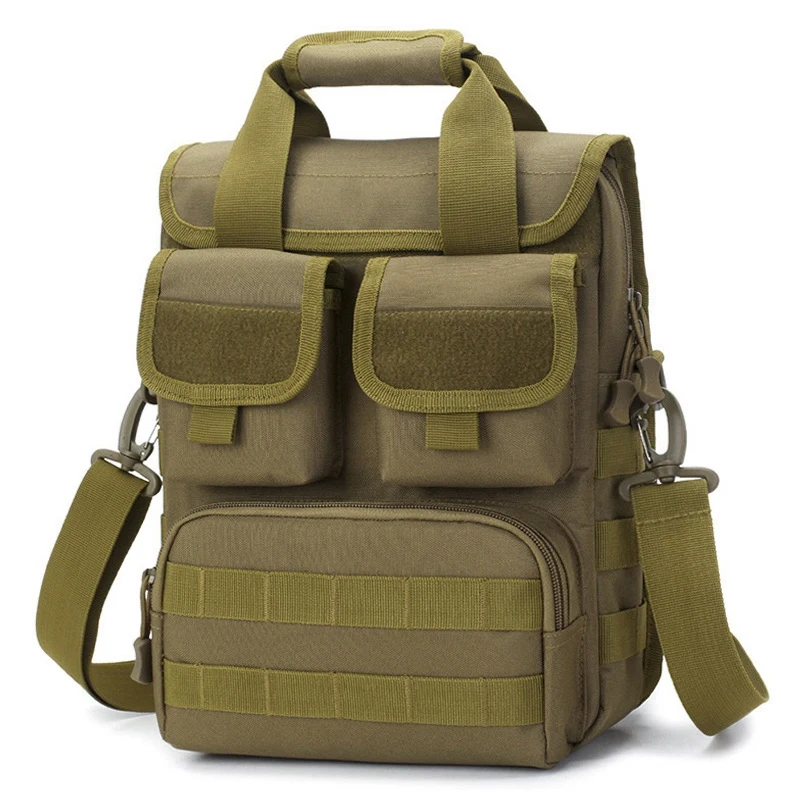 

Protector Plus Outdoor Tactical Handbag A4 Bag Commute Shoulder Bag Messenger Bag Men's Tool Bag Mother Bag