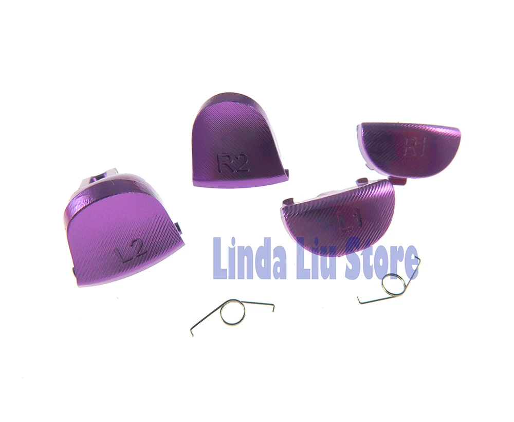 8 комплектов пользовательский Алюминиевый сплав металла L1 R1 L2 R2 триггерные