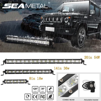

DC 9-30V LED Light Bar Super Bright Night Frequency Lights IP67 Waterproof Work Light For Off-Road 4x4WD SUV/ATV/UTV Cars