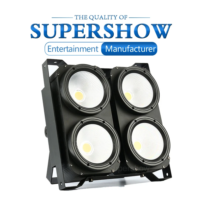 4X100 Вт Холодный теплый белый 2в1 COB power 4 Eyes светодиодный светильник для профессиональной сцены светильник вечерние концерты ночной клуб