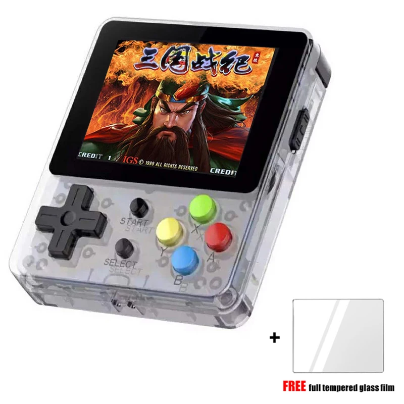 LDK игра 2,6 дюймов экран мини портативная игровая консоль ностальгическая детская Ретро игра мини семья ТВ видеоприставки - Цвет: Белый