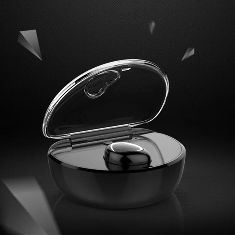 Mini Bluetooth Earphone Wireless Headphone Handsfree Earbud with Microphone Charging Box for Phones iPhone Samsung Xiaomi
