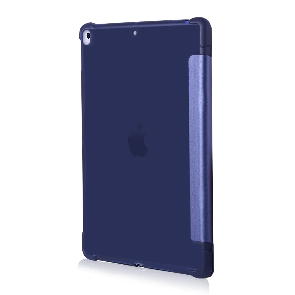 Чехол с карандашом для iPad 10,2 дюймов, умный чехол из искусственной кожи, защитный чехол, чехол с функцией автоматического сна/пробуждения для модели A2197