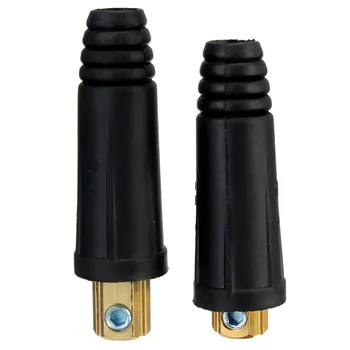 

2pcs 10-25mm European Electric Welding Machine Rapid Connectors Fitting Cable Connector-Plug 200Amp DKJ10-25 Welding Machine