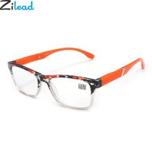Zilead квадратные очки для чтения прозрачный пластик линзы для дальнозоркости очки для мужчин и женщин очки для дальнозоркости