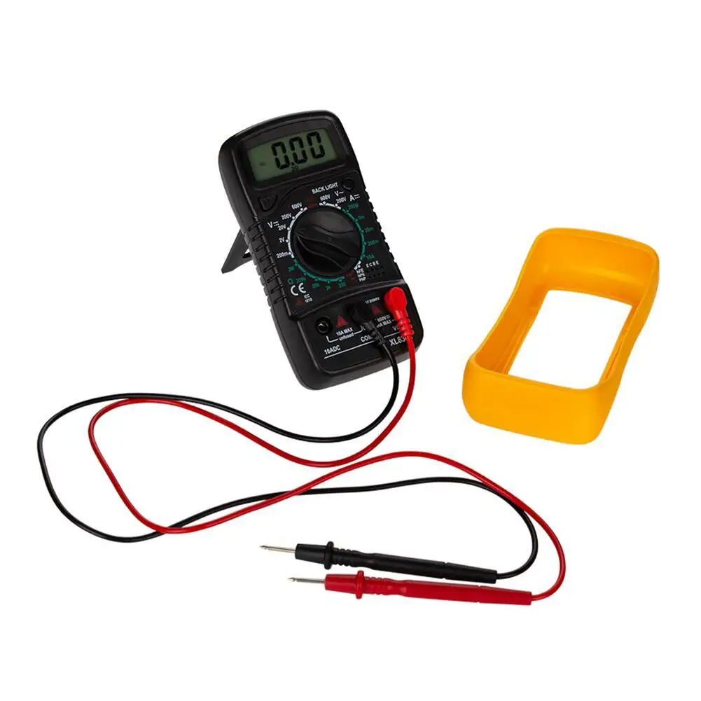 

LCD Digital Multimeter Ammeter Voltmeter Ohmmeter Electric Handheld Multitester AC/DC Volt Amp Ohm Meter Tester Diagnostic Tool