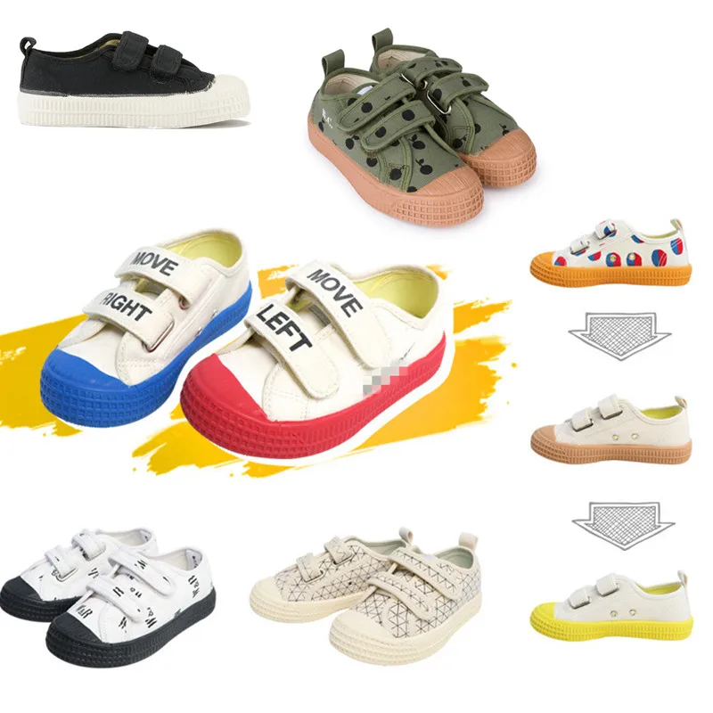 Children Shoes Kids Sneakers Spring Boys Canvas Novesta Girls Fashion Brand Casual Non-Slip