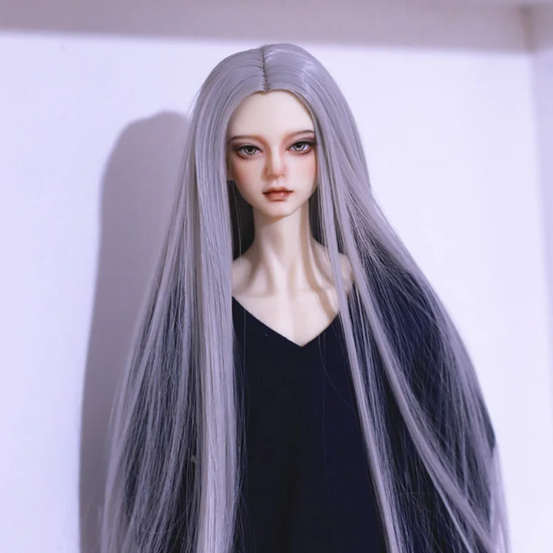 1/3 1/4 1/6 1/8 Bjd SD кукольный парик высокотемпературная проволока длинный модный