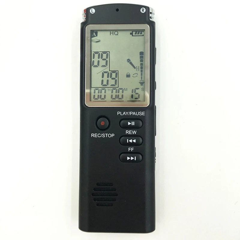 Портативный 32 Гб диктофон USB Профессиональный 96 часов lcd диктофон цифровой Аудио Диктофон с WAV MP3 плеером