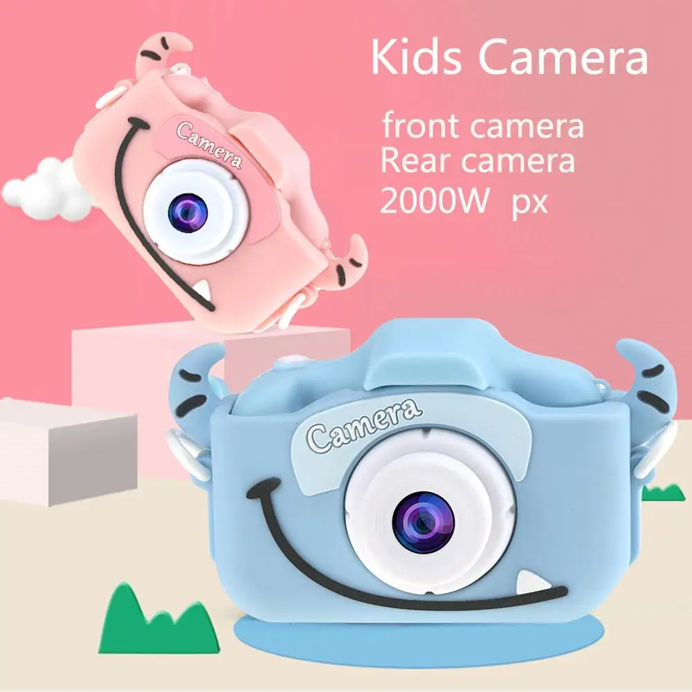 X5 2 0 дюймов IPS экран детская камера 20 Мп HD мини цифровая фото с 600 мАч полимерные