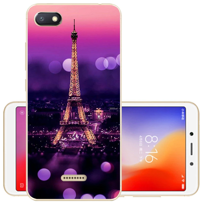 27 Чехол для Xiaomi Redmi 6A, чехол для Redmi 7A, Мягкая силиконовая задняя крышка для Redmi 8A, чехол из ТПУ для Xiaomi Redmi 6A 6 A A6 6 Pro, чехол для телефона s - Цвет: 27