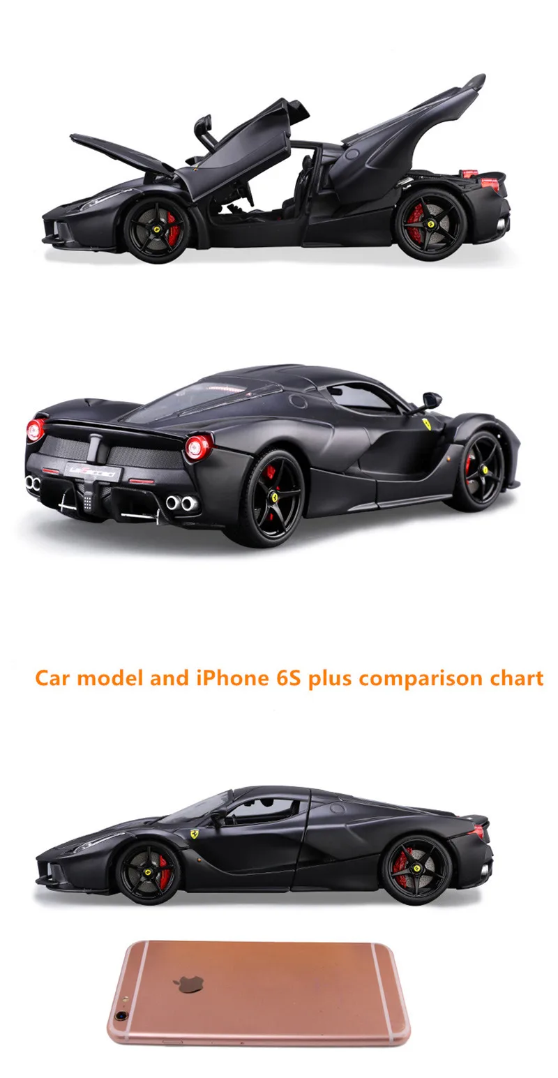 Bburago 1:18 Ferrari 458, специальная модель автомобиля из сплава, модель автомобиля, моделирование, украшение автомобиля, коллекция подарков, игрушка для литья под давлением, модель игрушка для мальчиков