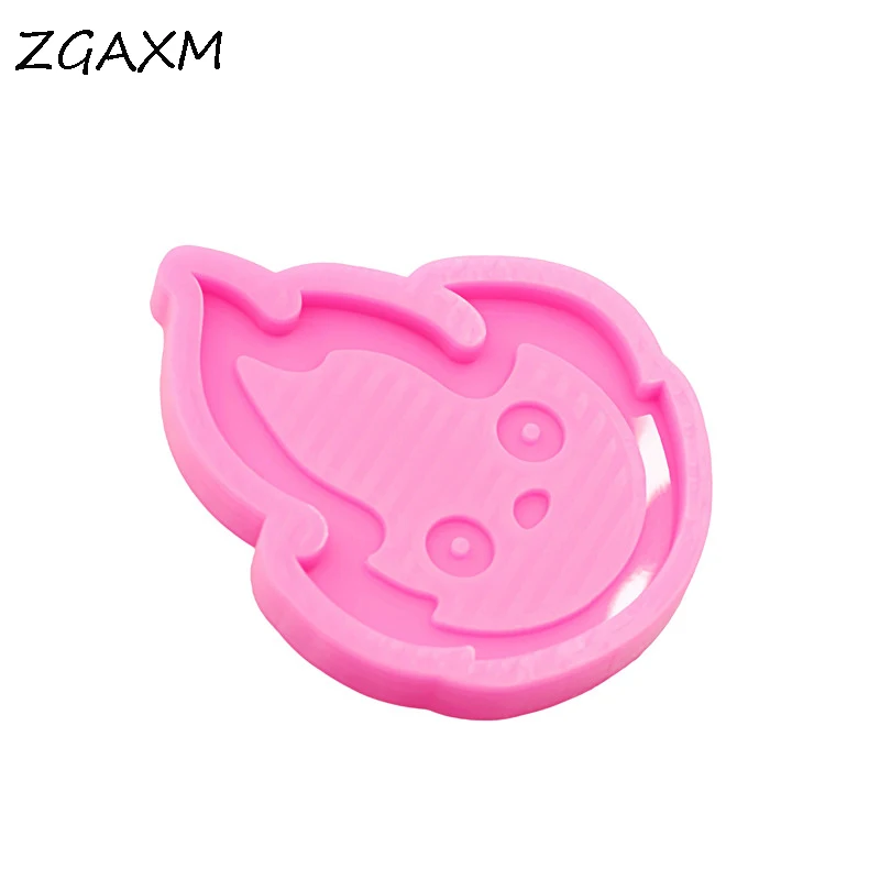 Mirror Cat Hair comb Comb Silicone resin mold,kawaii style Making