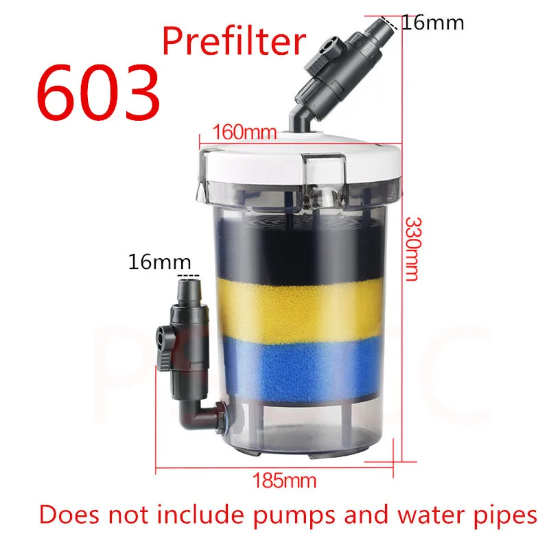 Fish Tank External Canister Filter Sunsun HW602 HW602B Filter Sponge