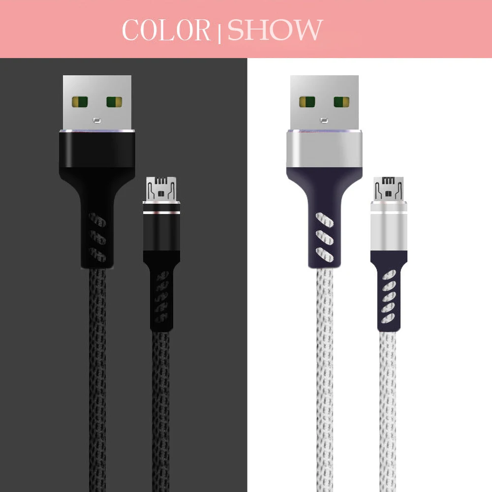 Micro USB кабель type C USB кабель для быстрой зарядки USB нейлоновый кабель для передачи данных для samsung sony Xiaomi Android мобильный телефон кабель для передачи данных