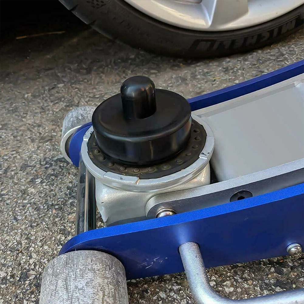 

4Pcs Chassis Lift Point Protective Vehicle Auto Durable Car Round Adapter Jack Pad Repairing Practical Rubber For Tesla