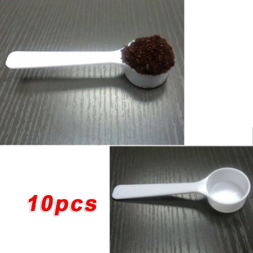 10pcs/Set Reusable Scoop Coffee Milk Powder Kitchen Measuring Baking Tool 8ml