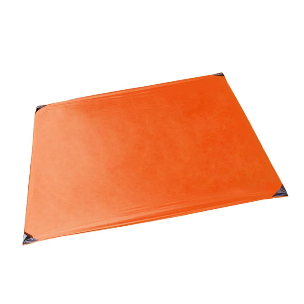 Portable Picnic Mat Pocket Beach Blanket Tent Ground Sheet With Ground Nail for The Beach, Hiking, Travel, Camping