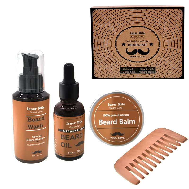 isner mile beard grooming kit