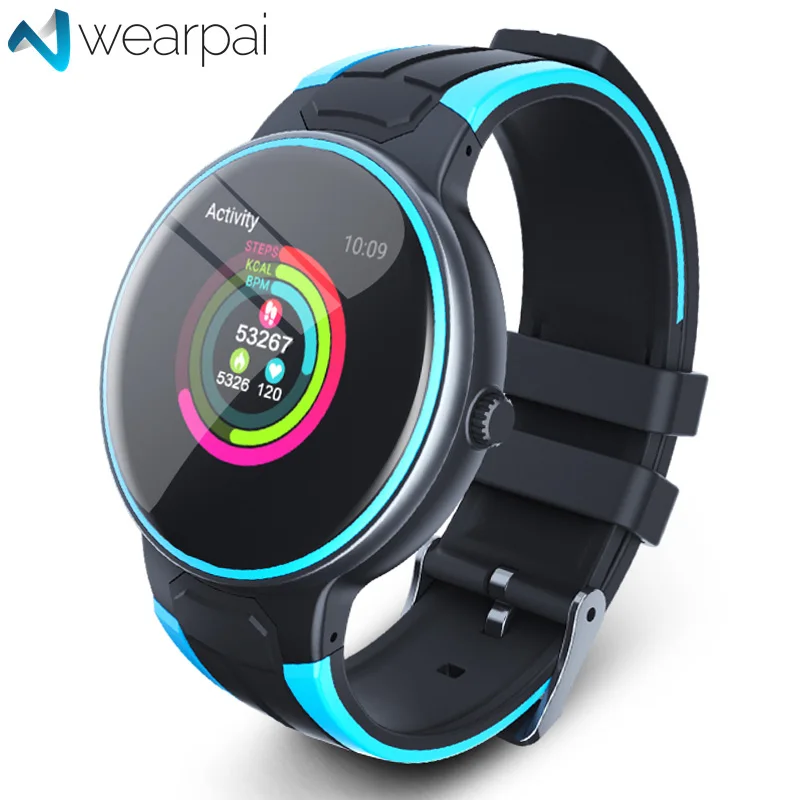 Wearpai Z8 спортивный фитнес-трекер умный браслет 1 3 &quotIPS полный сенсорный экран IP67